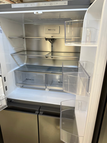 Transportation damaged LG 637L French Door Fridge with Ice and Water Stainless Steel Model: GF-L700PL - Second Hand Appliances Geebung